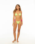 Reversible String Bikini Top Apple Green/Berry Bikini Nona Perkasa 