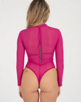 Thirst Bodysuit in Fuchsia Bodysuit Nona Perkasa 