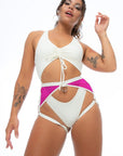 Hotline Garter Belt Ivory Body Garters/Harness Nona Perkasa 